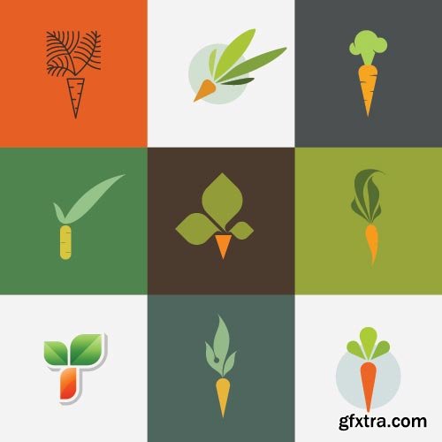 Carrot Vectors 25xEPS