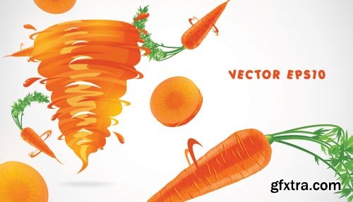 Carrot Vectors 25xEPS