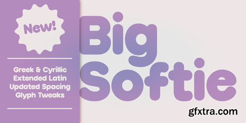 Big Softie Font for $25