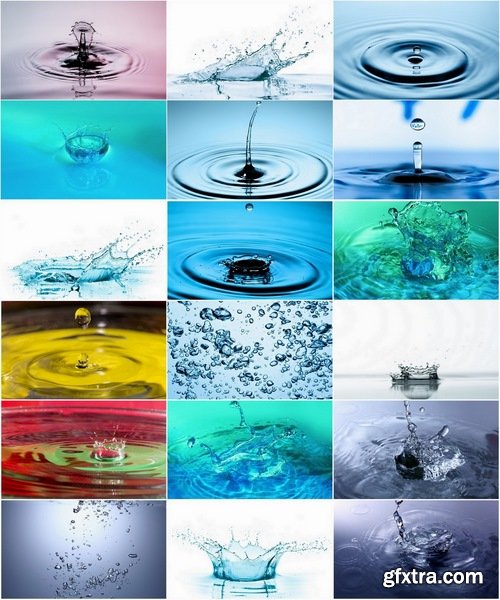 Collection of water backgrounds 25 UHQ Jpeg