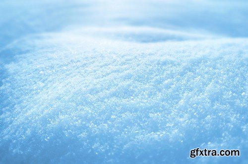 Stock Photos - Snow texture, 25xJPG