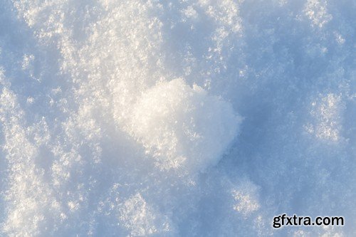 Stock Photos - Snow texture, 25xJPG