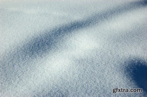 Stock Photos - Snow texture, 25xJPG