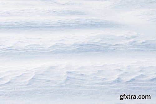 Stock Photos - Snow texture, 25xJPG