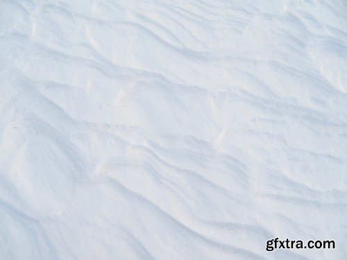 Stock Photos - Snow texture, 25xJPG