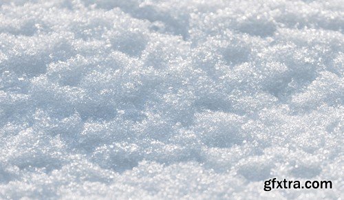 Stock Photos - Snow texture, 25xJPG