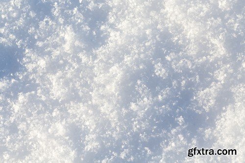 Stock Photos - Snow texture, 25xJPG