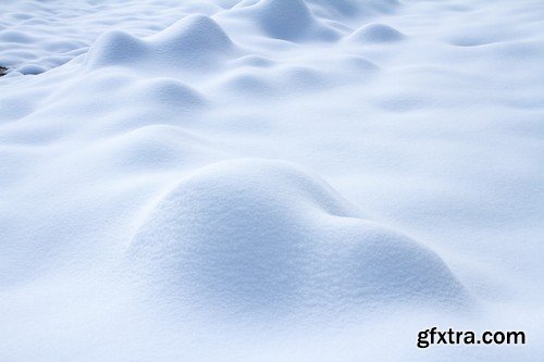 Stock Photos - Snow texture, 25xJPG