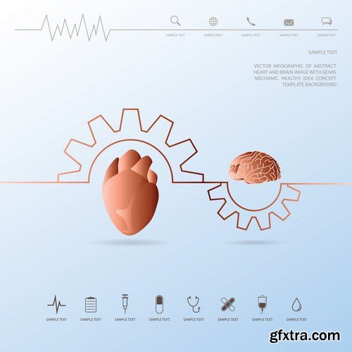 Stock Vectors - Medical Infographic 8, 25xEPS