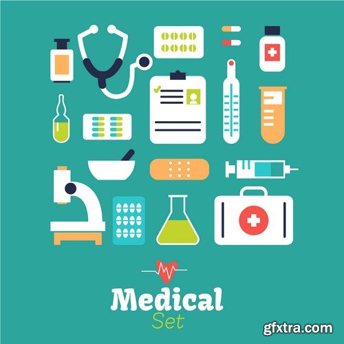 Stock Vectors - Medical Infographic 8, 25xEPS