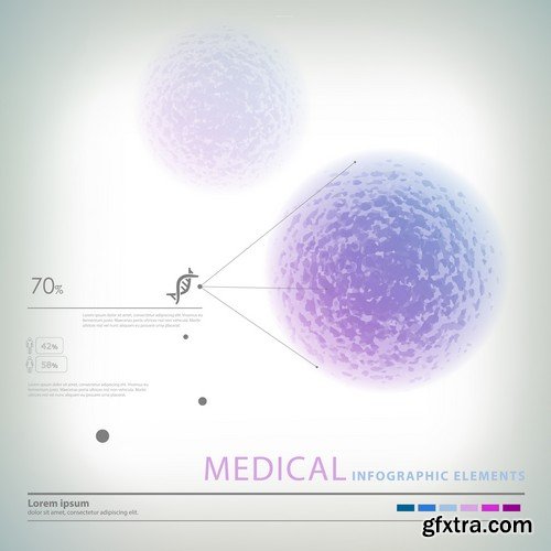 Stock Vectors - Medical Infographic 8, 25xEPS