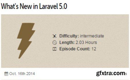 Laracasts - What's New in Laravel 5.0