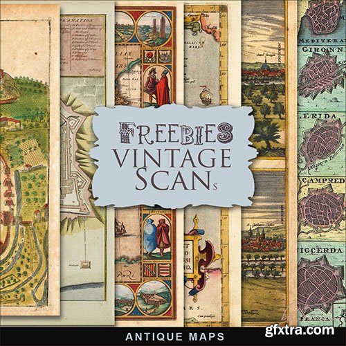 Textures - Antique Map 2014 Vol.21