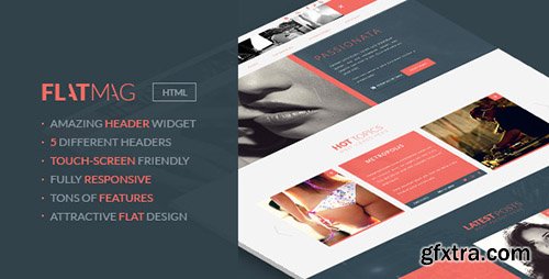 ThemeForest - FlatMag - Flexible Modern Magazine Template - RIP