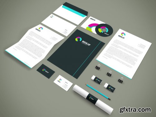 PSD Mock-Up - Branding-Stationery Vol.3