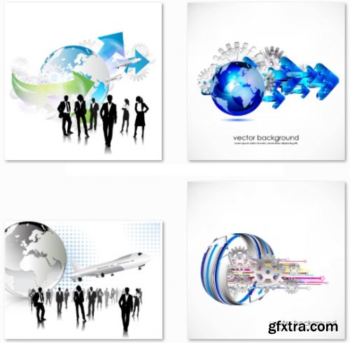 Business Vector Backgrounds 25xEPS