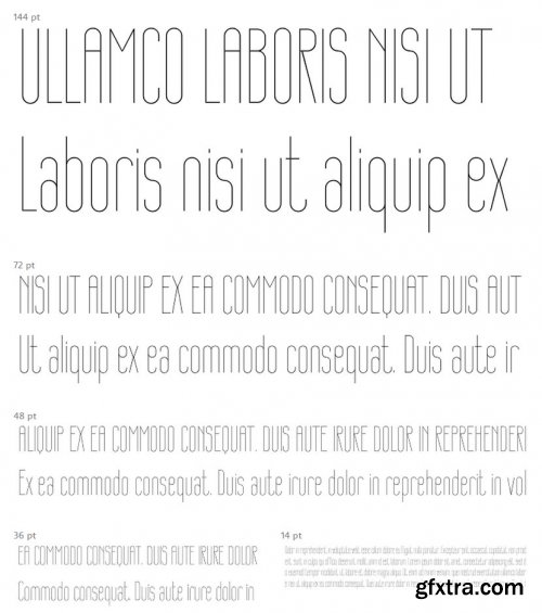 Designer RD Font Family 5xOTF $100