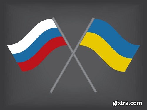 Stock Vectors - Ukraine, 25xEPS