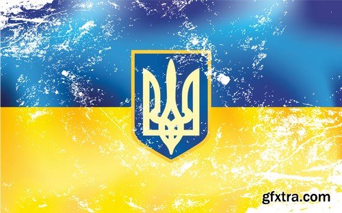 Stock Vectors - Ukraine, 25xEPS