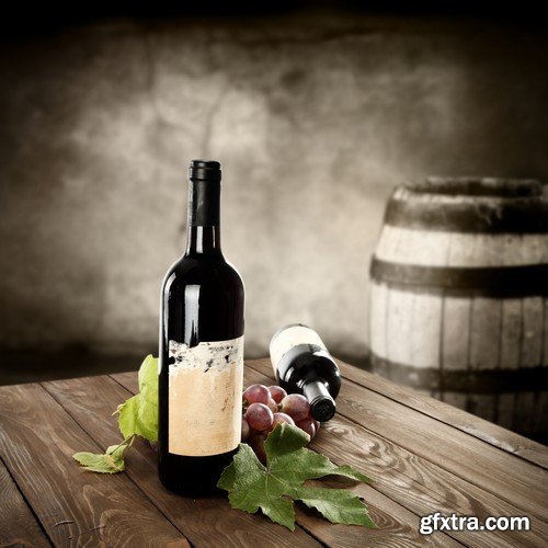 Stock Photos - Wine 4, 25xJPG