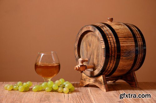 Stock Photos - Wine 4, 25xJPG