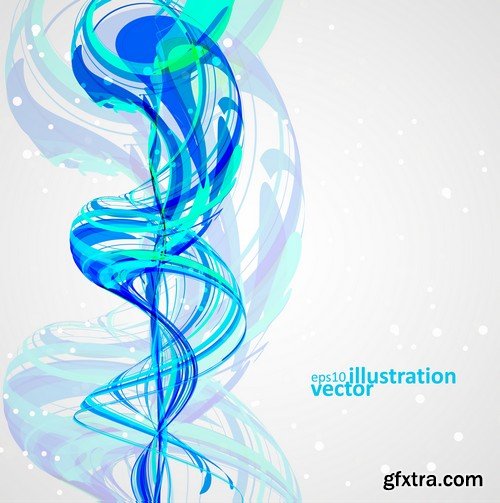 Stock Vectors - Abstract Background 4, 25xEPS