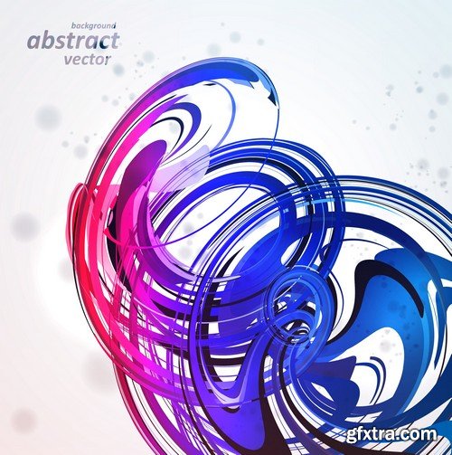 Stock Vectors - Abstract Background 4, 25xEPS