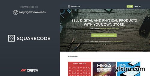 ThemeForest - SquareCode v1.1.0 - Premium WordPress Theme