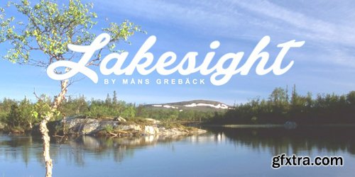 Lakesight Font for $59