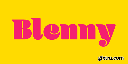 Blenny Font for $81