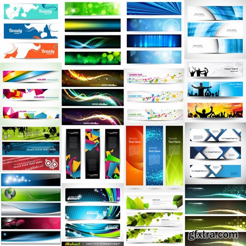 Banners Collection #2 - 30 Vector