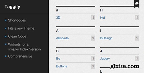 CodeCanyon - Taggify v1.0 - Simple Tag Index