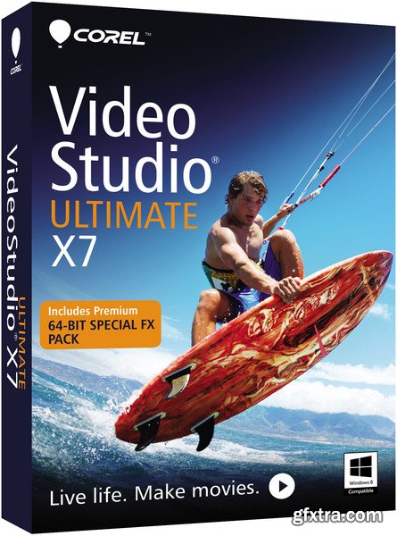 Corel VideoStudio Ultimate X7 17.1.0.22 SP1 + 64-bit Special FX Pack