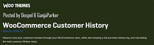 WooThemes - WooCommerce Customer History v1.0.1