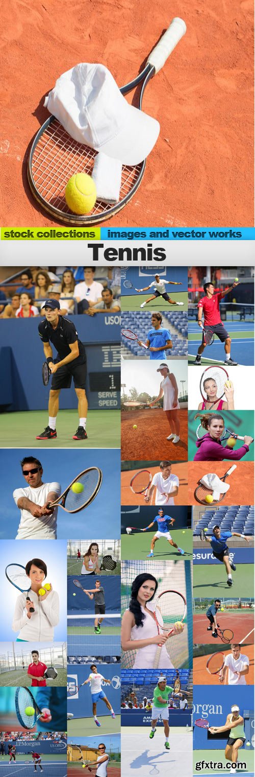 Tennis,25 x UHQ JPEG