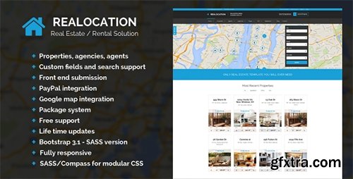 ThemeForest - Realocation v1.5.6 - Modern Real Estate WordPress Theme