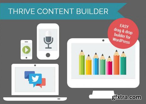 WordPress Plugin - Thrive Content Builder v1.56 - Live WordPress Front End Editor