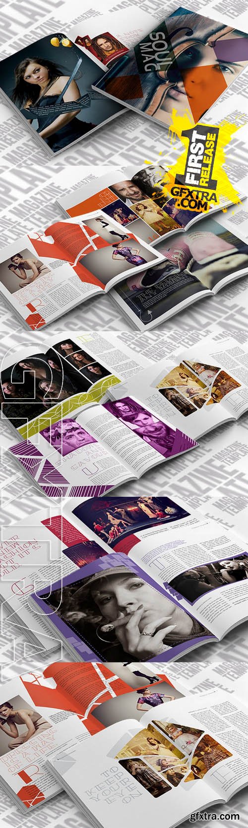 Indesign Lifestyle Magazine - Creativemarket 19336