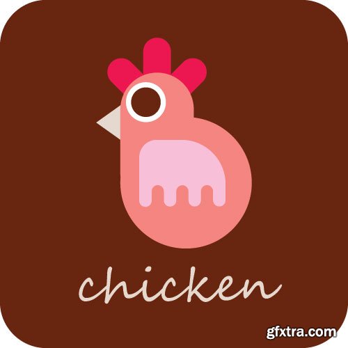 Chicken Logos & Designs 25xEPS