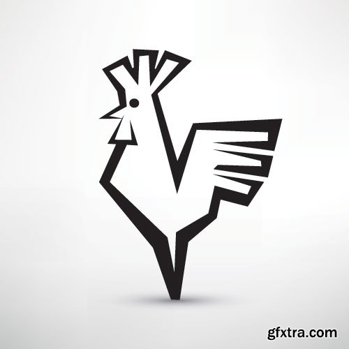 Chicken Logos & Designs 25xEPS