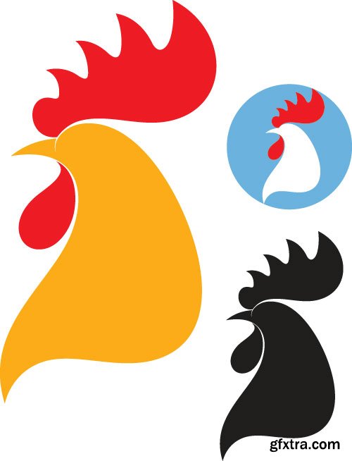 Chicken Logos & Designs 25xEPS