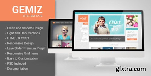 ThemeForest - Gemiz - Portfolio HTML Template - FULL