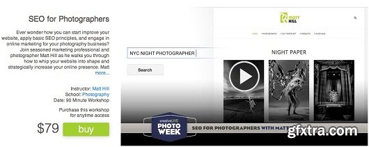 SEO for Photographers with Matt Hill