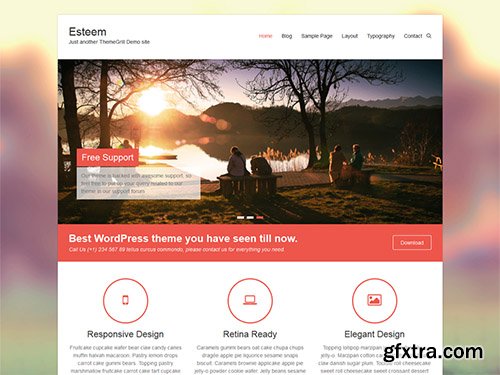 Esteem v1.1.2 - WordPress Theme