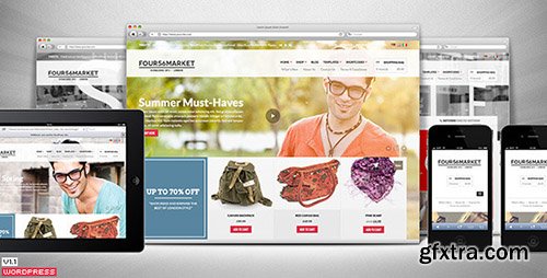 ThemeForest - 456Market v1.0.1 - eCommerce Wordpress Theme