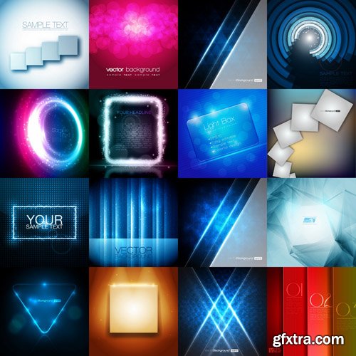 Abstract Background Collection#44 - 30 Vector