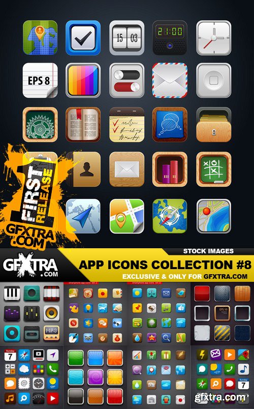 App Icons Collection #8 - 30xEPS