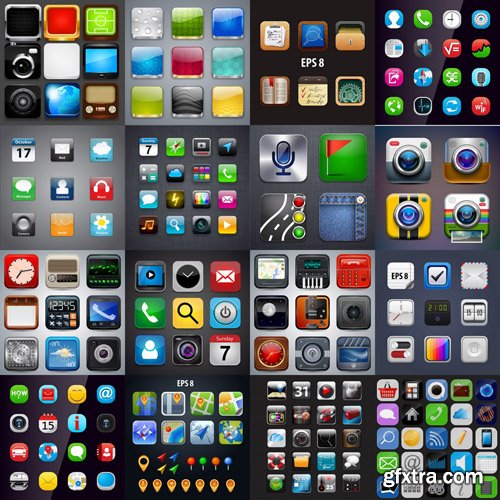 App Icons Collection #8 - 30xEPS