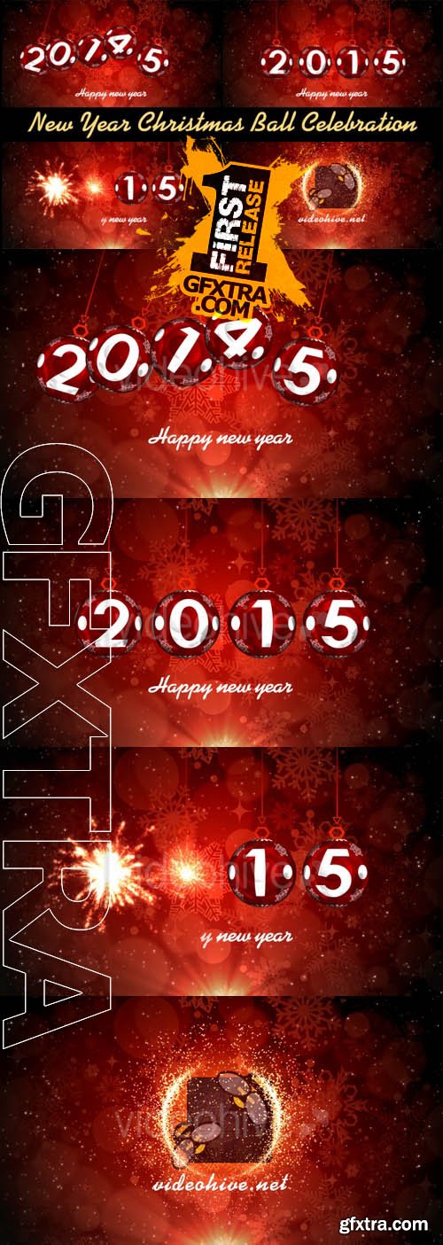 New Year Christmas Ball Celebration - Videohive 9282408