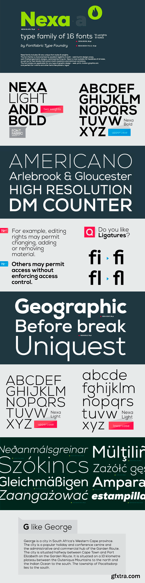 Nexa Font Family - 16 Fonts for $90